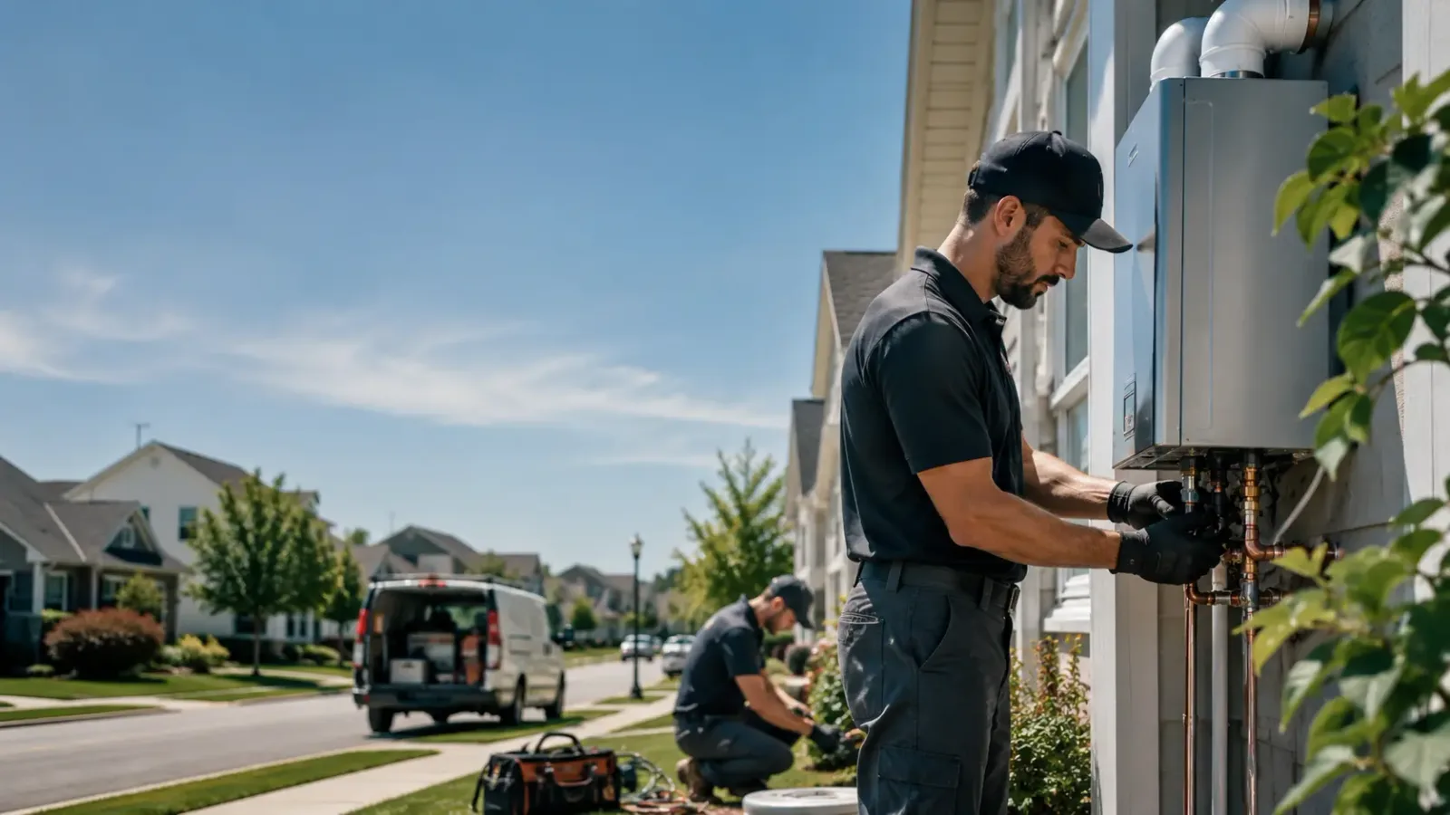 Tankless Water Heater Installation in Pep, TX